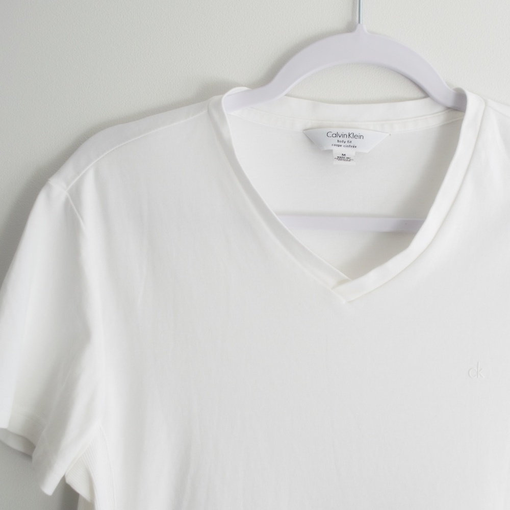 Men's Calvin Klein Brushed Cotton Side Rib S/S Tee